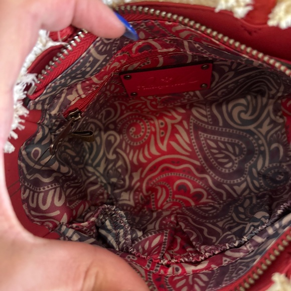 Patricia Nash Sailing Around Greek Isles Straw Tote Bag NWT - Picture 4 of 6